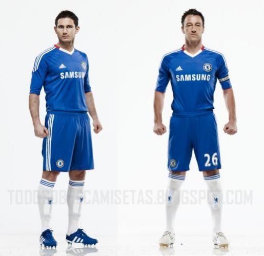 new chelsea home shirt 2010 11